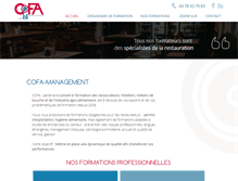 Tablet Screenshot of cofa-management.com
